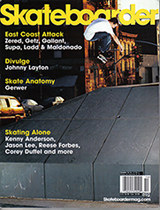 September 2004 Skateboarder Magazine