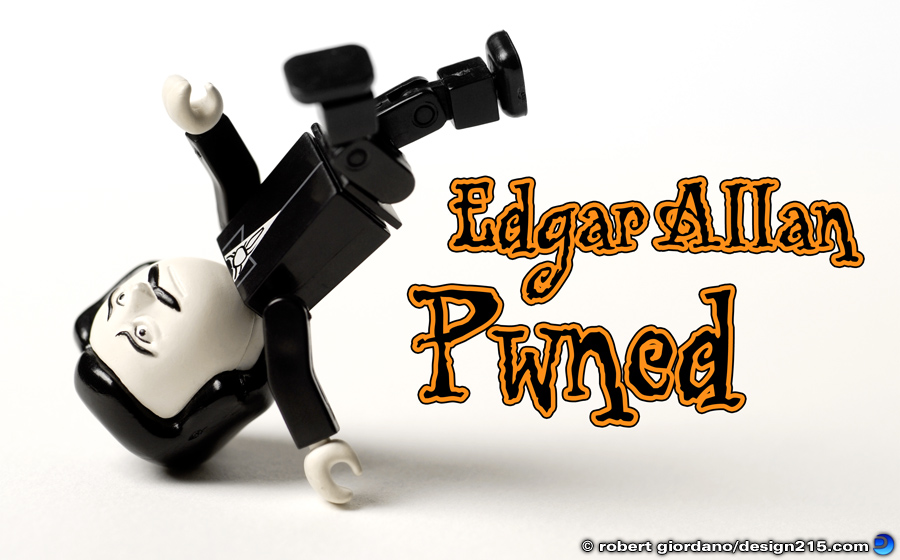 Edgar Allan Pwned - Conceptual Photography