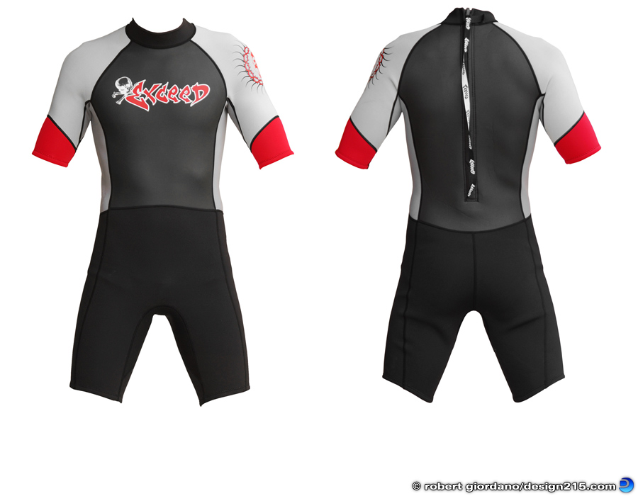 Exceed Epic Shorty Wetsuit - Product Photography