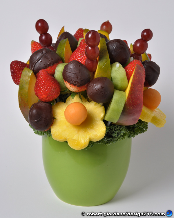 Fruit Basket Bouquet - Food Photography