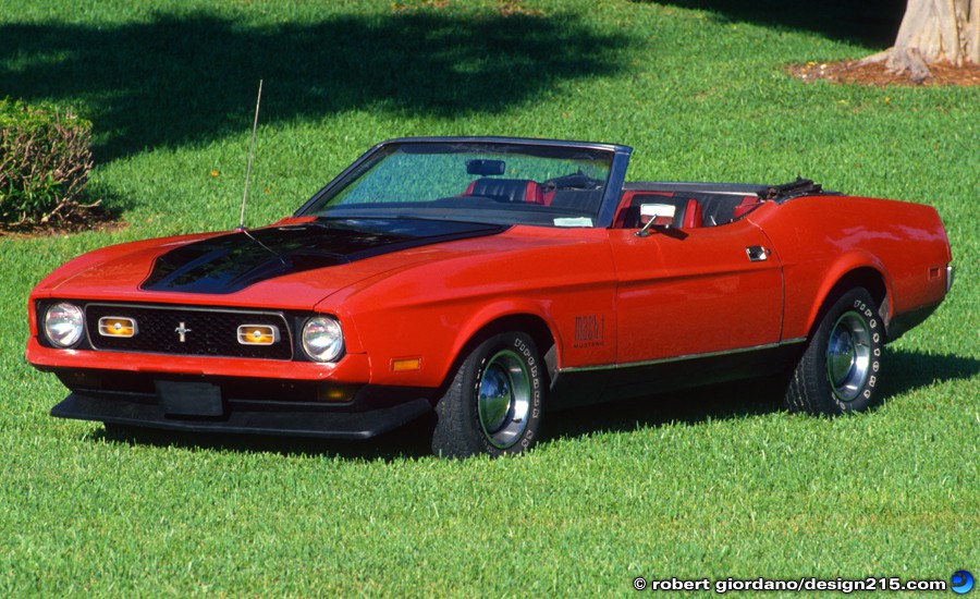 1972 Ford Mustang Convertible - Product Photography