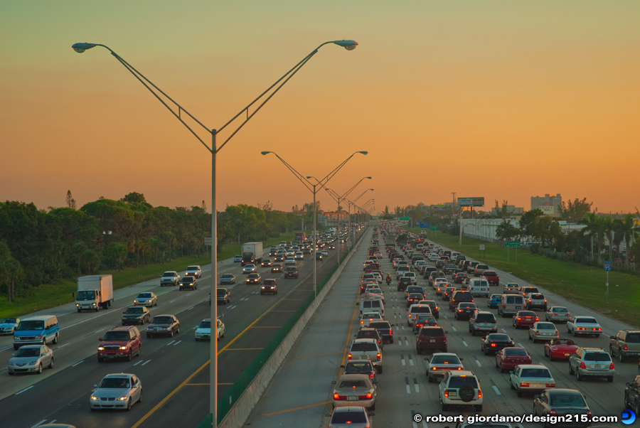 Rush Hour Traffic - Conceptual Photography