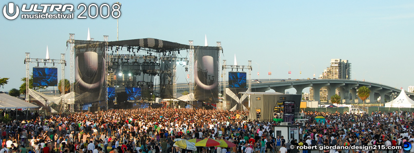 2008 Ultra Music Festival - Facebook Cover Photos