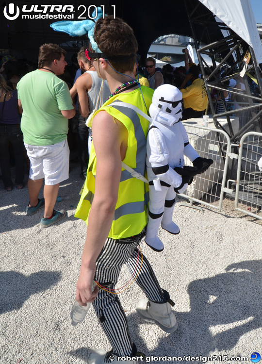 Stormtrooper Backpack - 2011 Ultra Music Festival