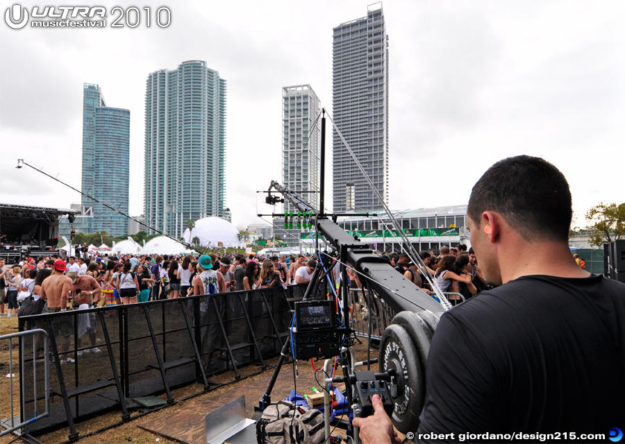 Camera Jib Operator, Main Stage - 2010 Ultra Music Festival
