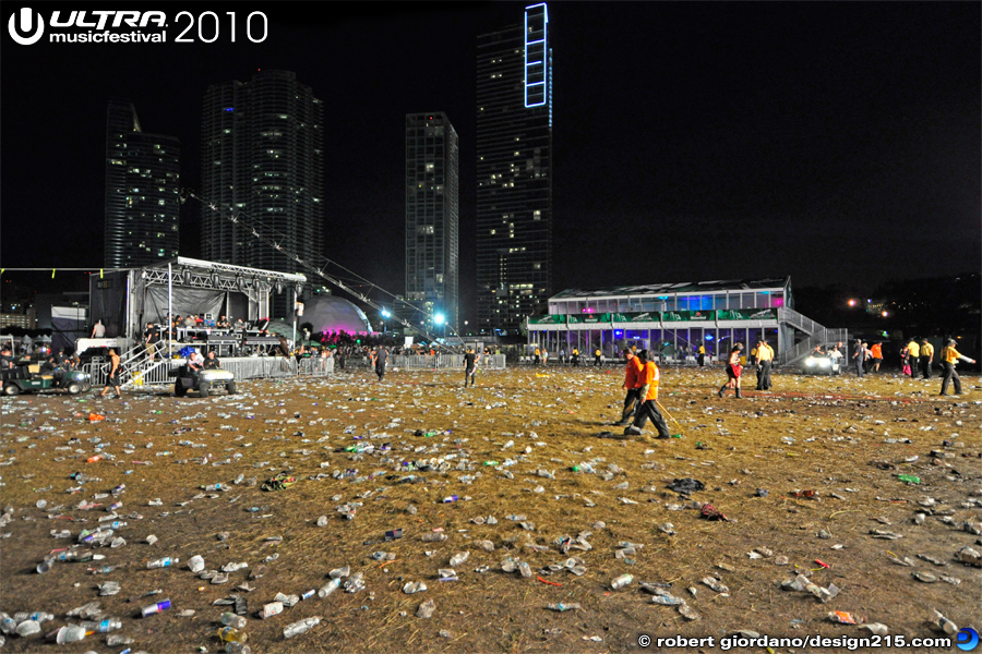 Main Stage Aftermath, Day 1 - 2010 Ultra Music Festival