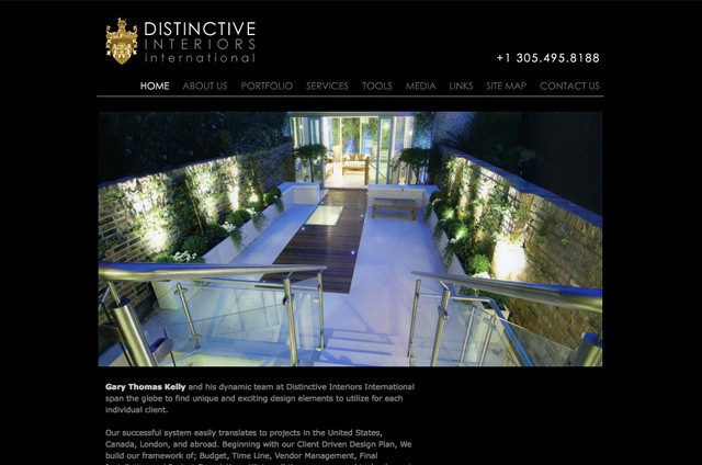DistinctiveInt.com - Web Design Portfolio