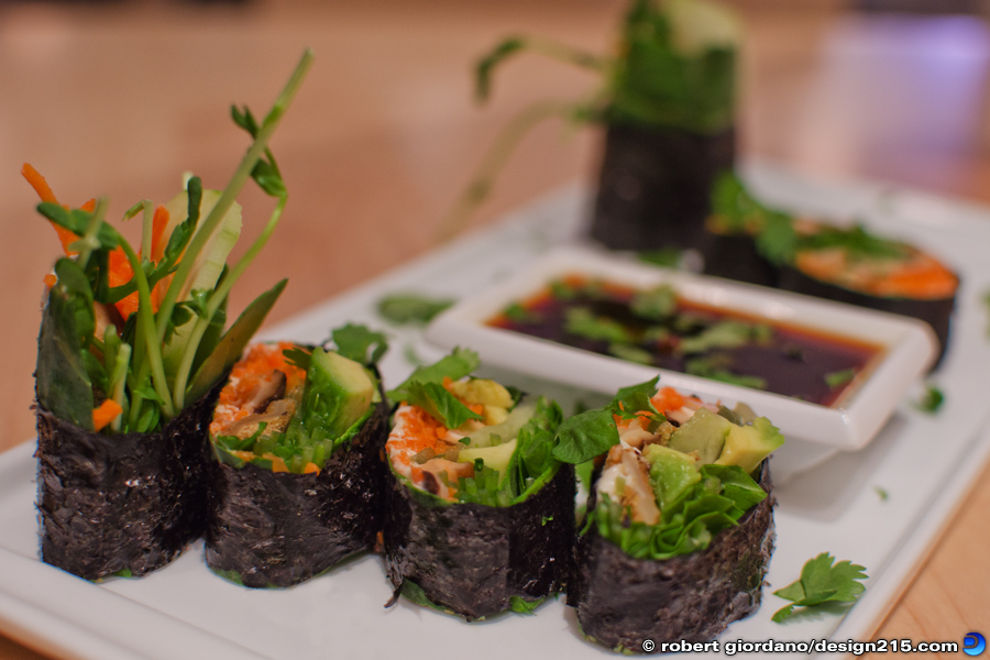 Malibu Roll at Christopher's Kitchen - Food Photography