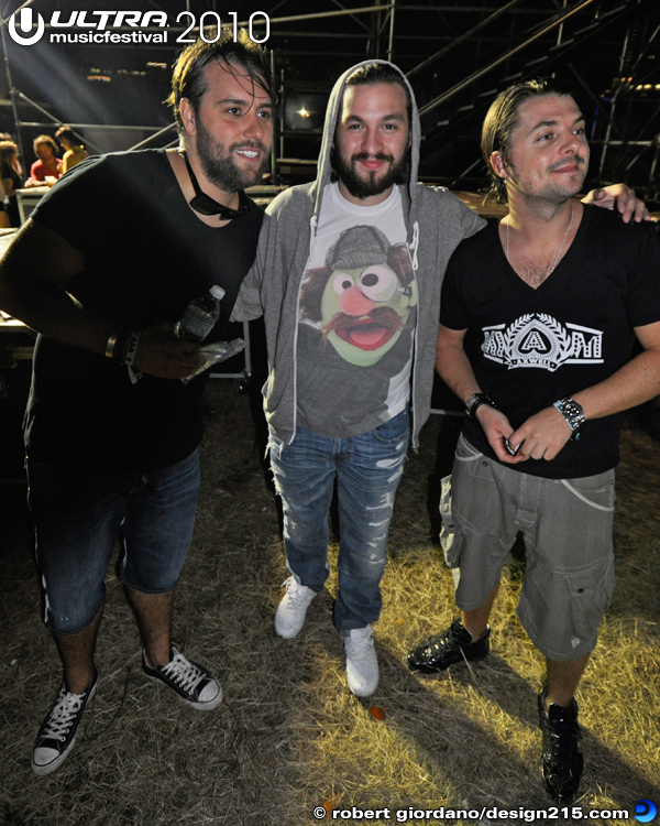 Backstage with Swedish House Mafia - 2010 Ultra Music Festival