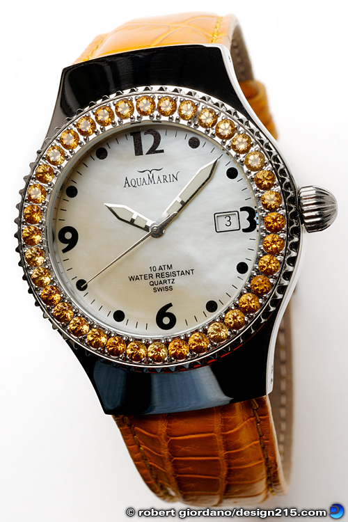Aquamarin Wristwatch - Product Photography